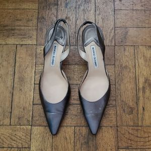 ICONIC Manolo Blahnik Slingbacks